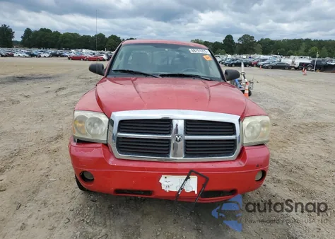 2007 Dodge Dakota Quad Slt z USA, uszkodzony, nr VIN 1D7HE48K37S192505